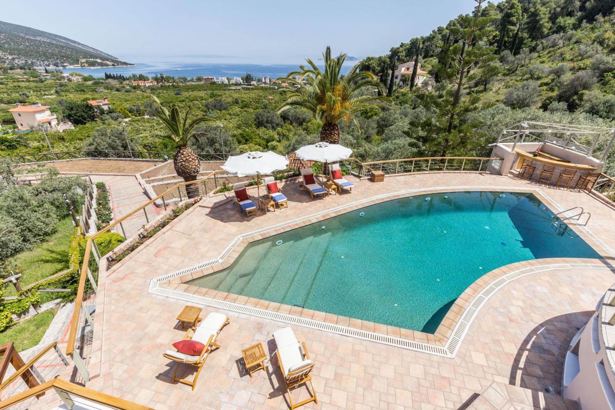 Elia Junior Suite In Epidavros With Shared Pool ネア・エピダヴロス エクステリア 写真